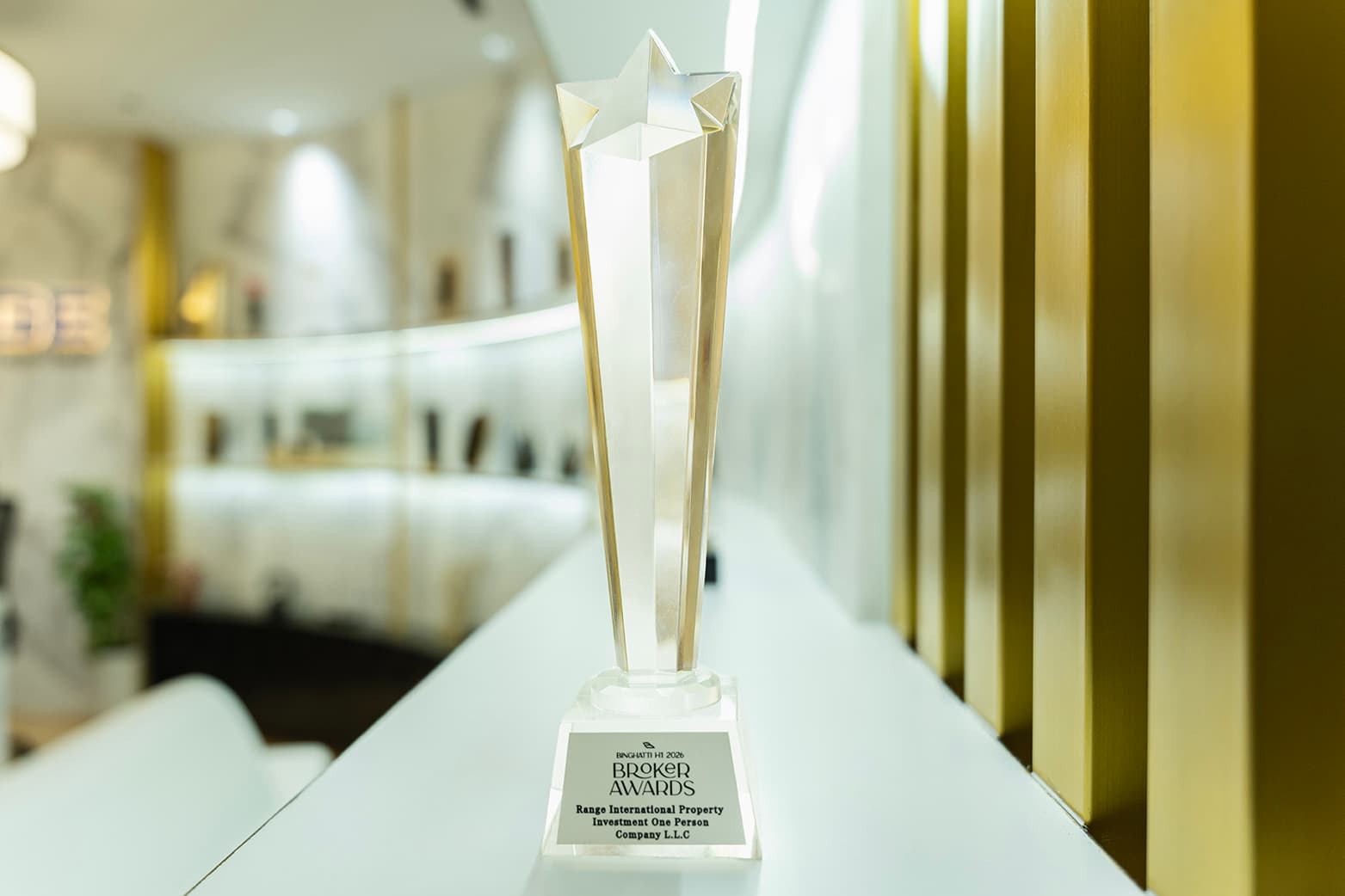 Binghatti Broker Award