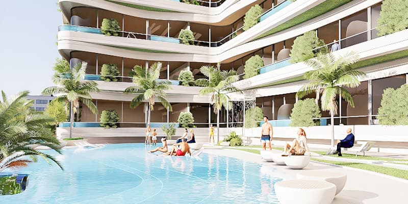 Exclusive 2-bedroom + pool apartment in Samana IVY Gardens 2 image 4