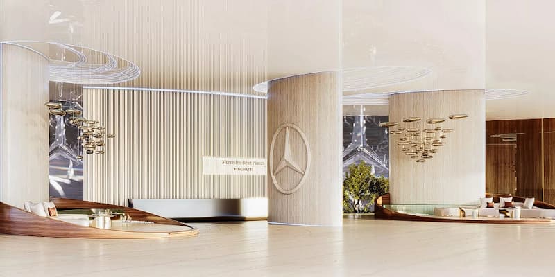 Elegant 2-bedroom apartment in Mercedes-Benz Places image 4
