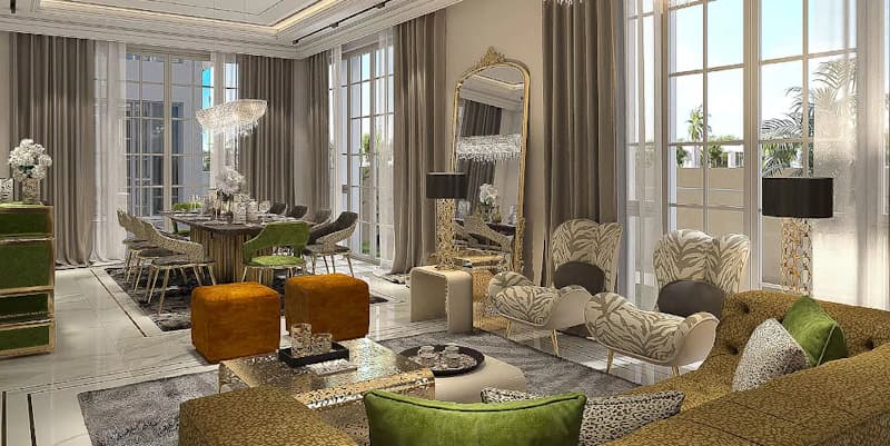 Large 7-bedroom villa in Cavalli Estates, Damac Hills image 2