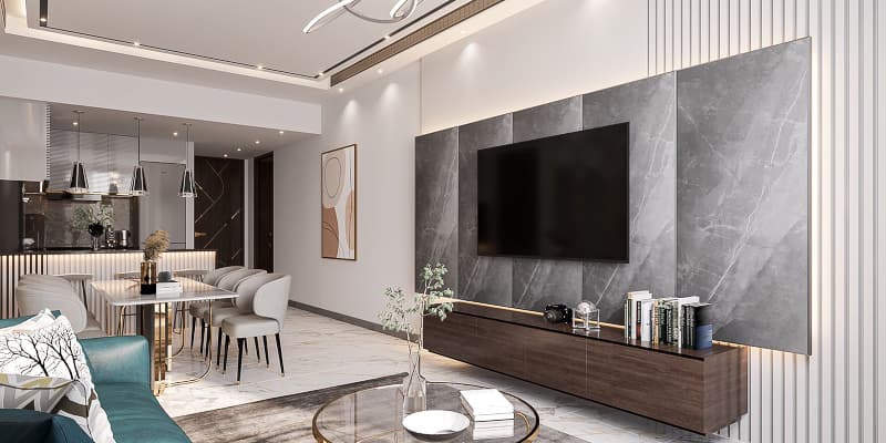 Modern 2-bedroom + pool apartment for sale in Danube Opalz image 1