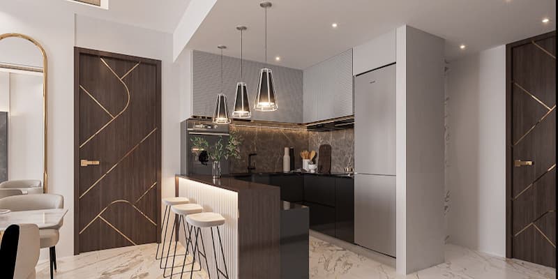 Modern 2-bedroom + pool apartment for sale in Danube Opalz image 2