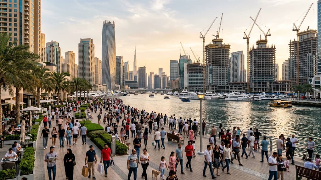 Dubai’s expanding population supporting real estate market growth