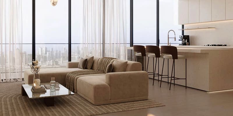 Sophisticated 1-bedroom apartment in Binghatti Haven image 5