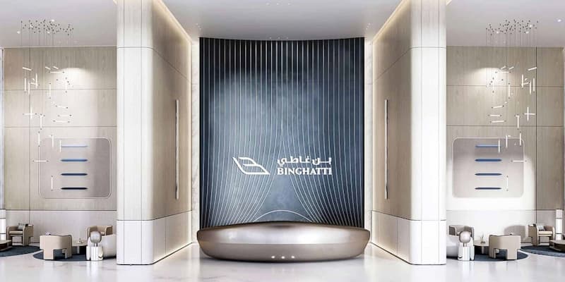 Exclusive studio apartment in Binghatti Skyrise image 1
