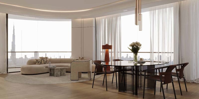 Exclusive studio apartment in Binghatti Skyrise image 4