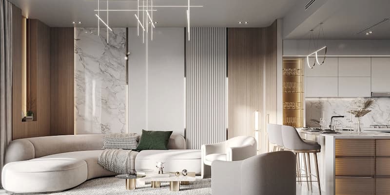 Sophisticated studio apartment or sale in Binghatti Amberhall image 2