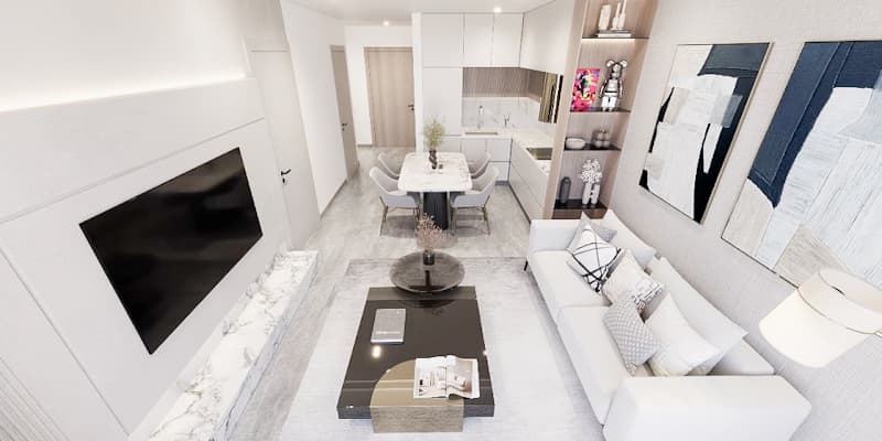 Sophisticated studio + pool apartment in Samana Manhattan 2 image 2