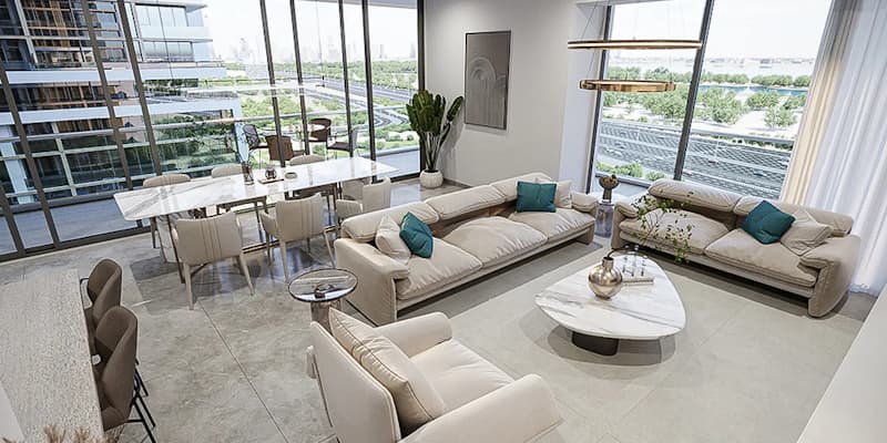 Spacious 1-bedroom apartment in Sobha One image 3
