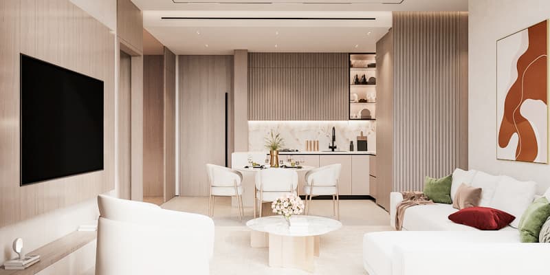 Luxurious 3-bedroom apartment in Sola Residences image 4
