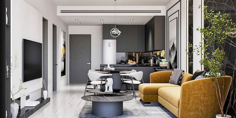 Brand new studio + pool apartment in Samana Ibiza image 3