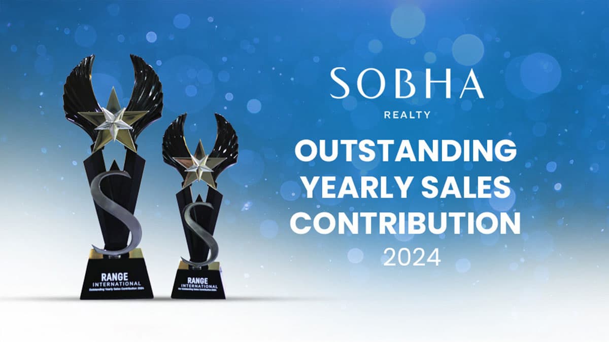 Sobha Realty Outstanding Yearly Sales Contribution 2024 image 1
