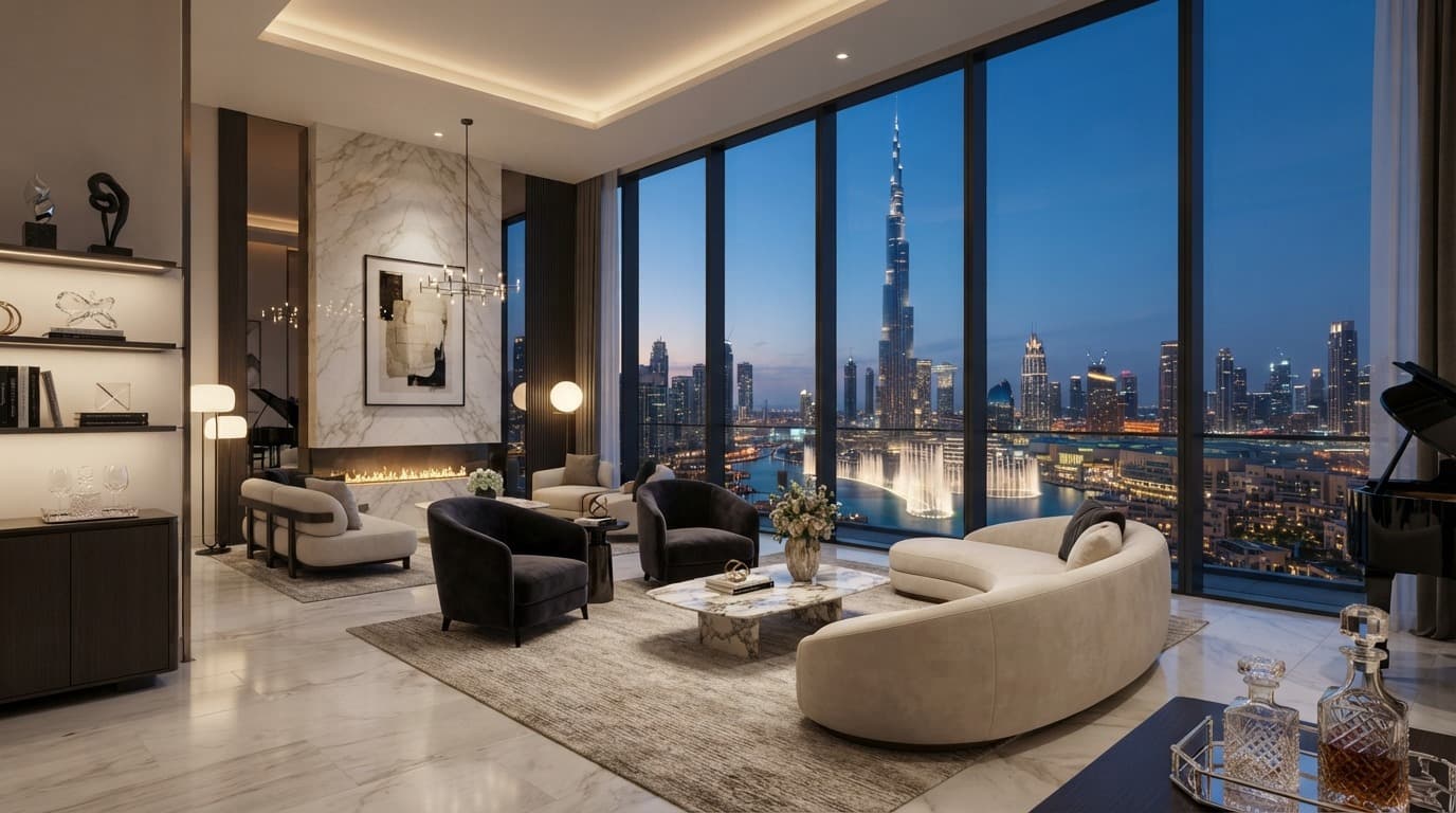 Prime apartment locations near Burj Khalifa for property buyers