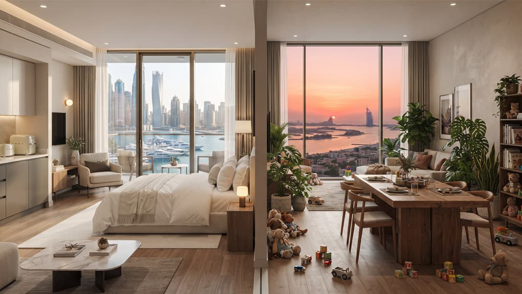Dubai Holiday Rental vs Long-Term Rental Comparison