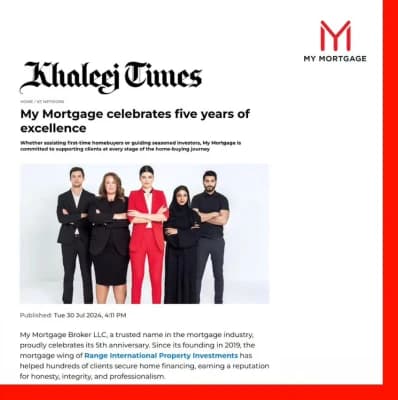 My Mortgage Celebrates Five Years of Excellence