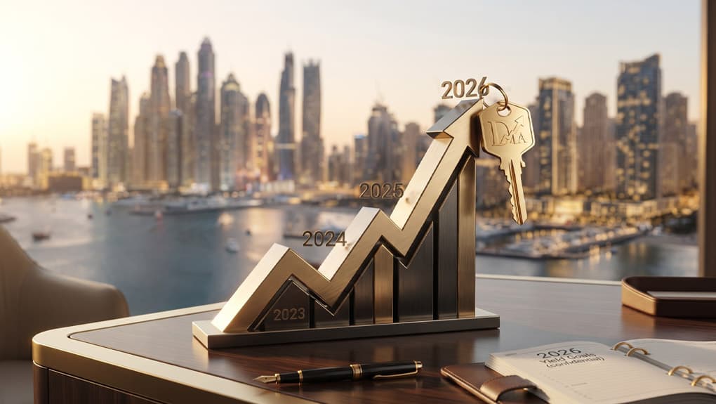 Dubai rental yield trends 2026 highlighting the best investment areas for high rental returns